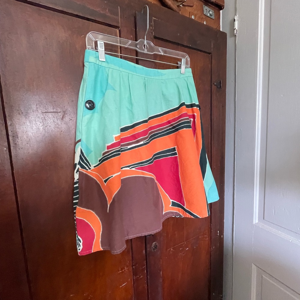 Abstract Marimekko Skirt